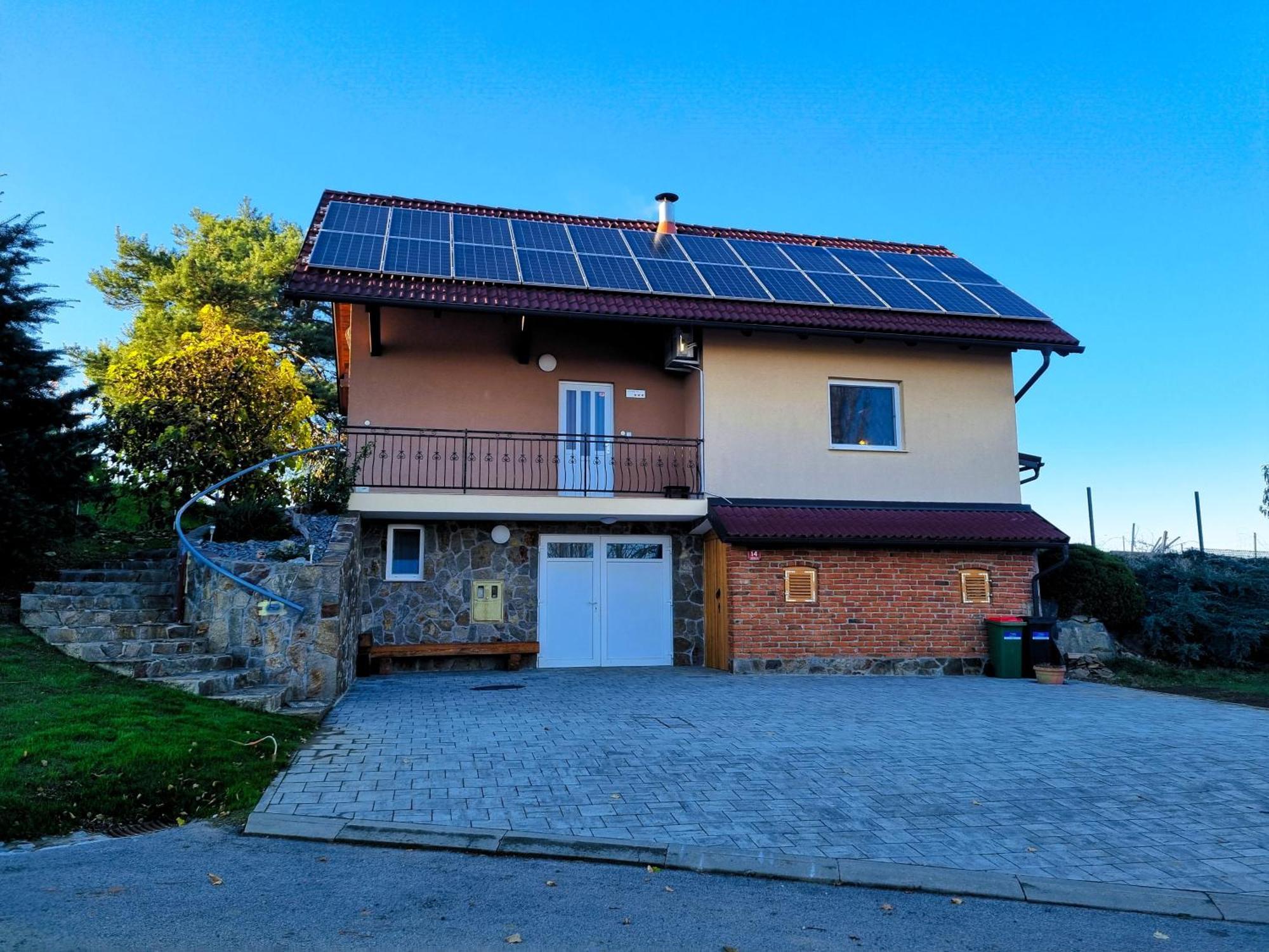 Pocitniska Hisa Soncni Vrh Villa Spodnji Ivanjci Exteriör bild