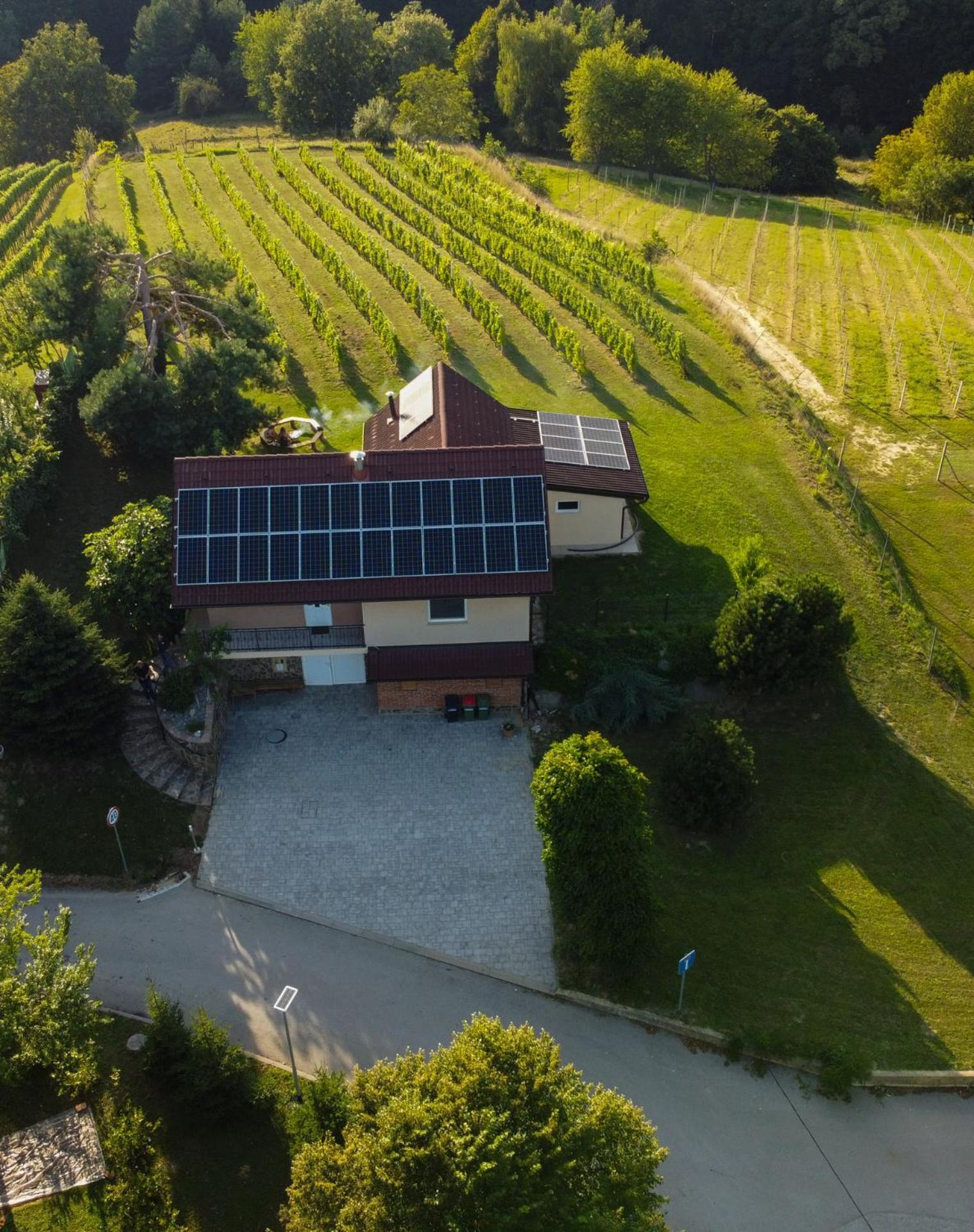 Pocitniska Hisa Soncni Vrh Villa Spodnji Ivanjci Exteriör bild