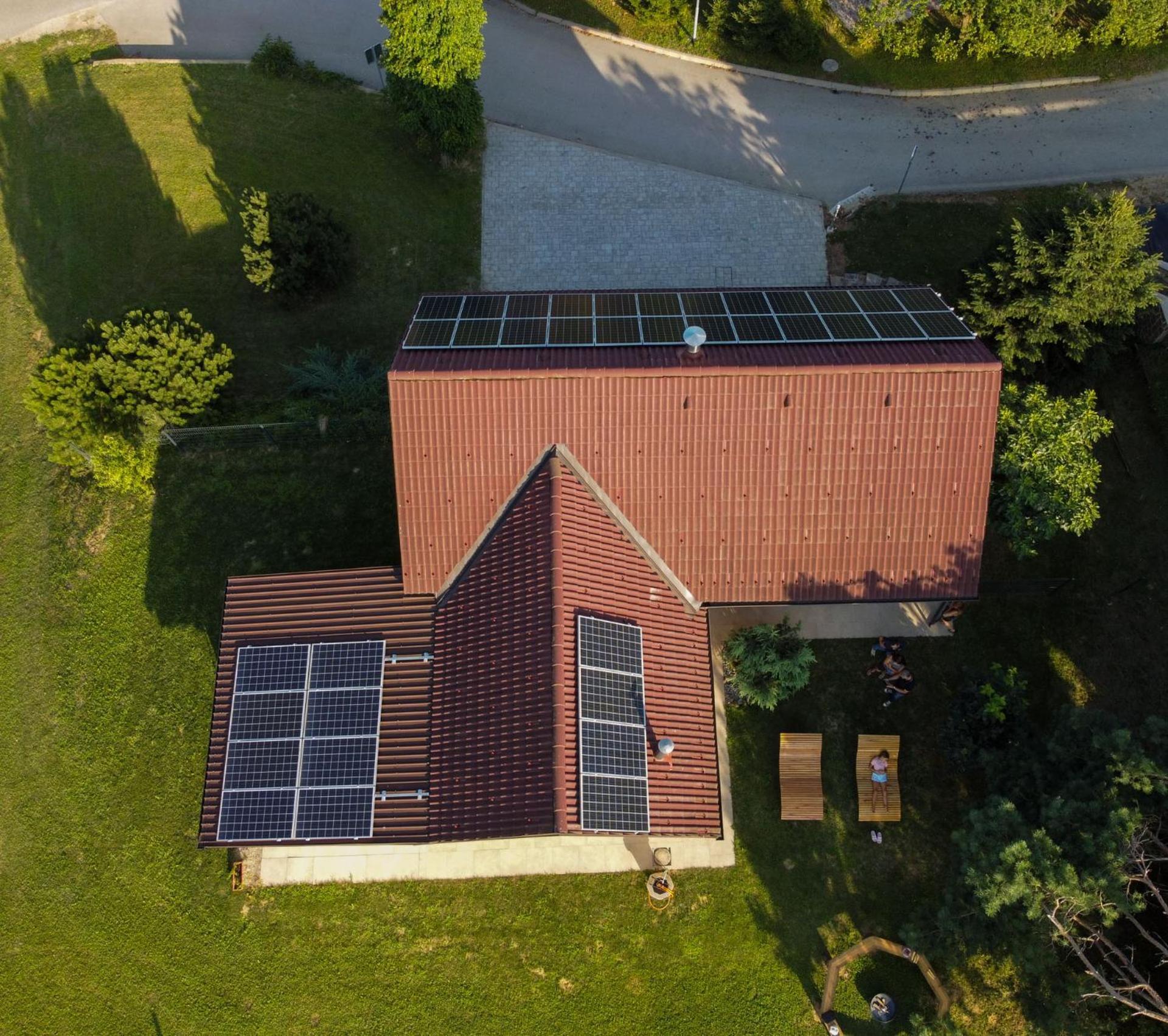 Pocitniska Hisa Soncni Vrh Villa Spodnji Ivanjci Exteriör bild